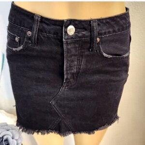 American Eagle Outfitters Charcoal Mini Skirt
